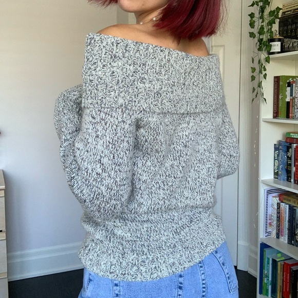 Vero moda off the shoulder knit sweater - Picture 4 of 5